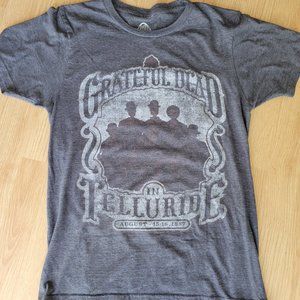 Rare - The Grateful Dead in Telluride Grey Ripple Junction Short Sleeve Tee